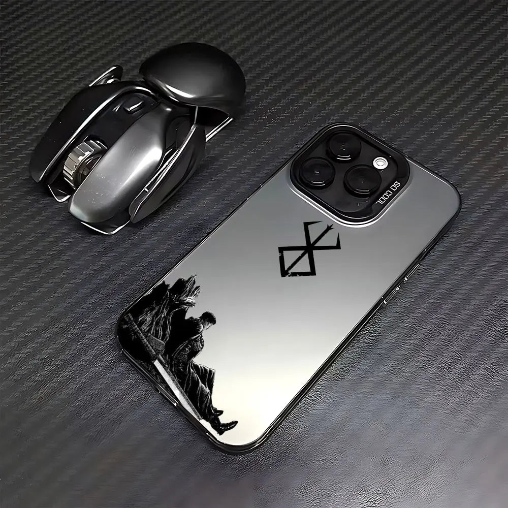 Berserk Guts Hot Blood Anime Phone Case For iPhone