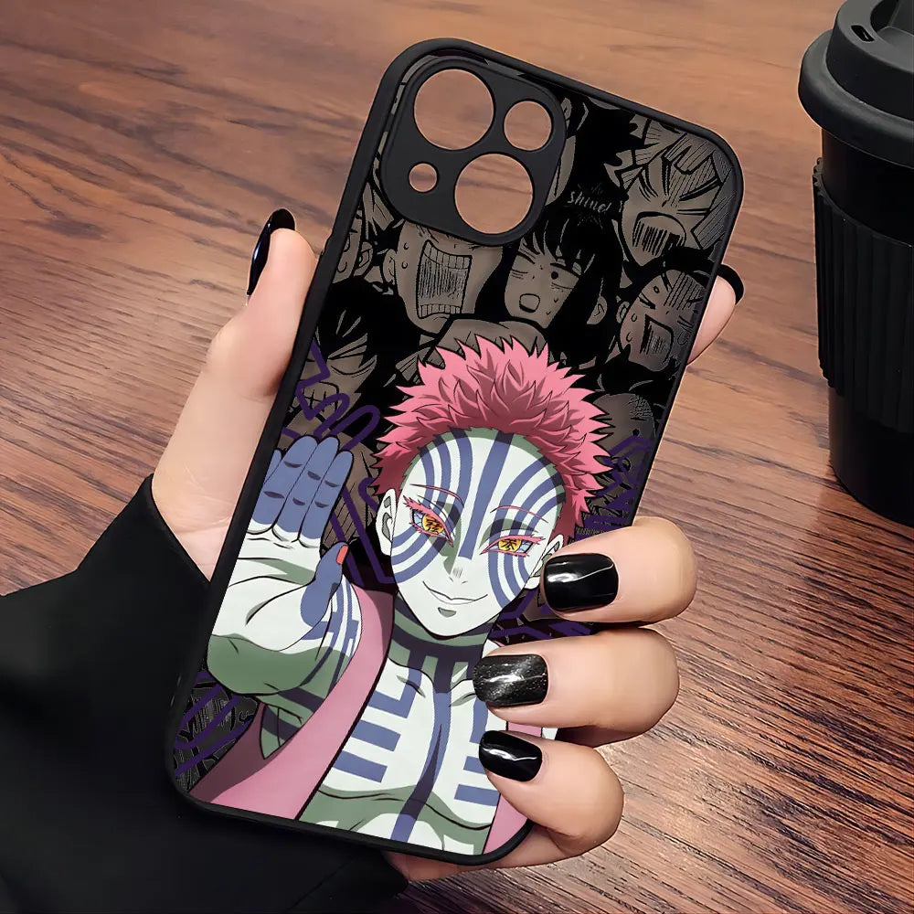 Demon Slayer Black Phone Case