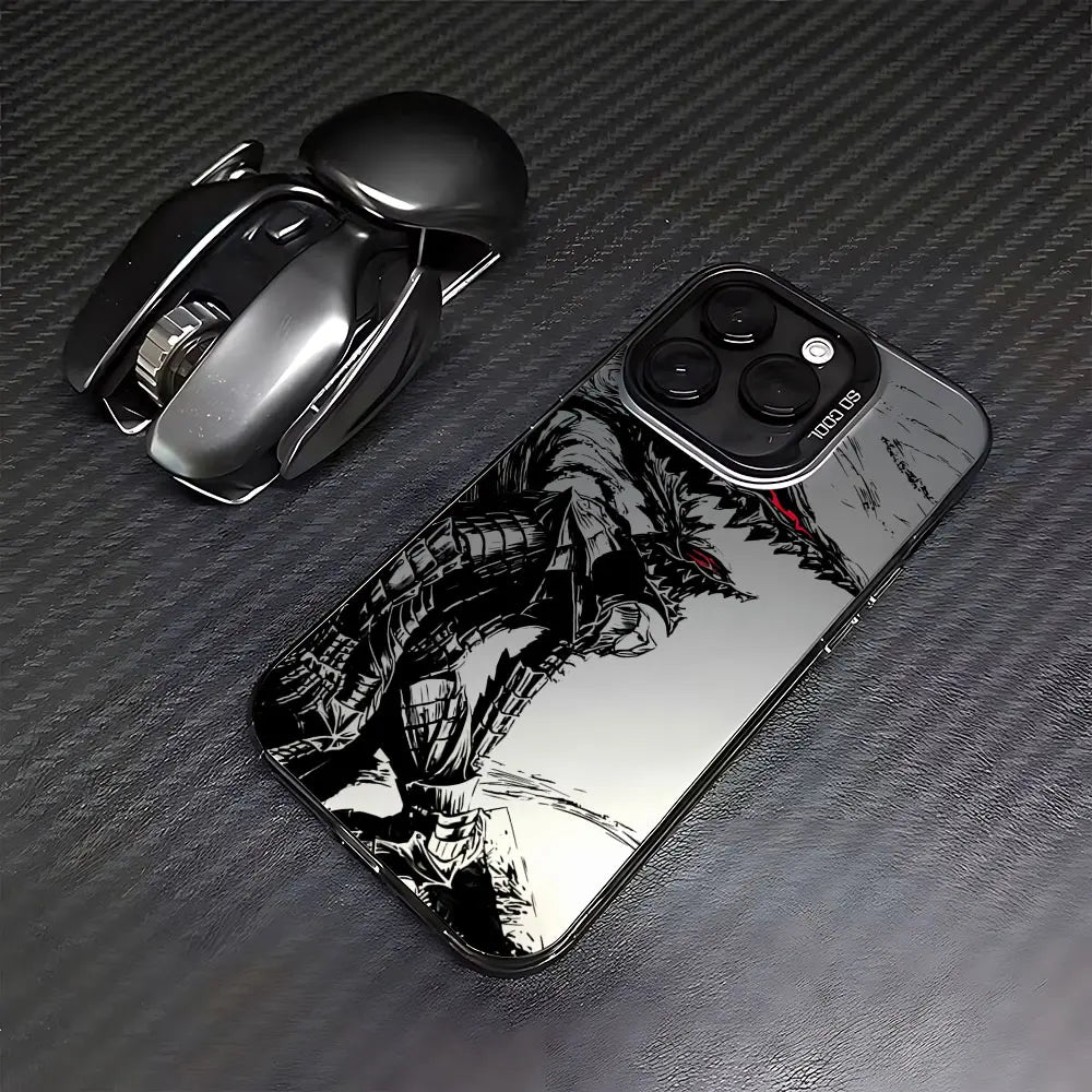 Berserk Guts Hot Blood Anime Phone Case For iPhone