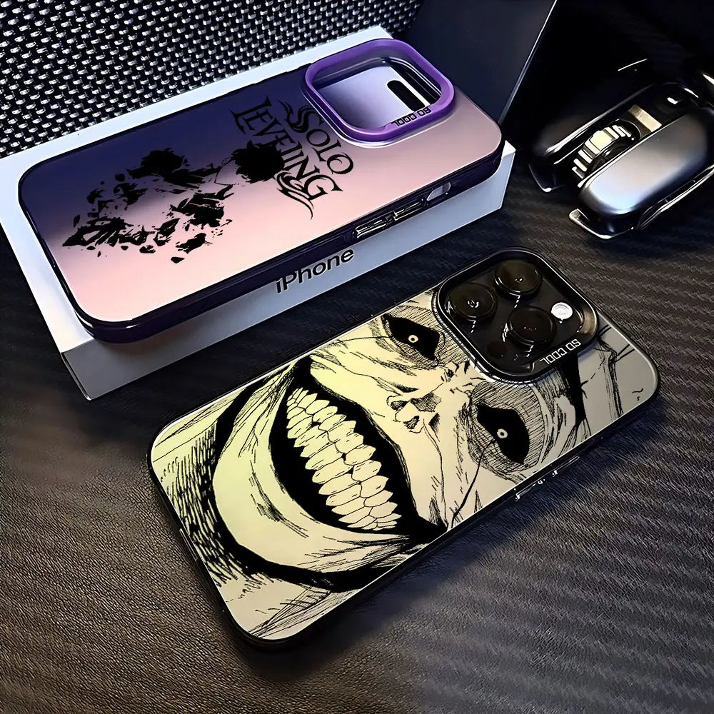 Anime Solos Levelings Phone Case For iPhone