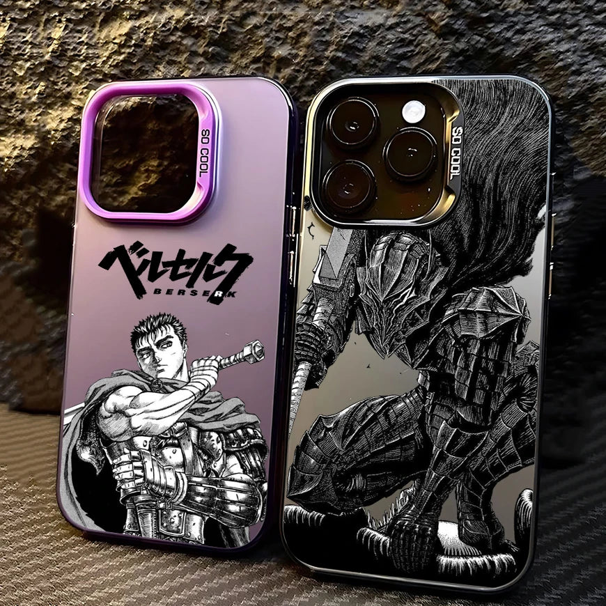 Berserk Guts Hot Blood Anime Phone Case For iPhone