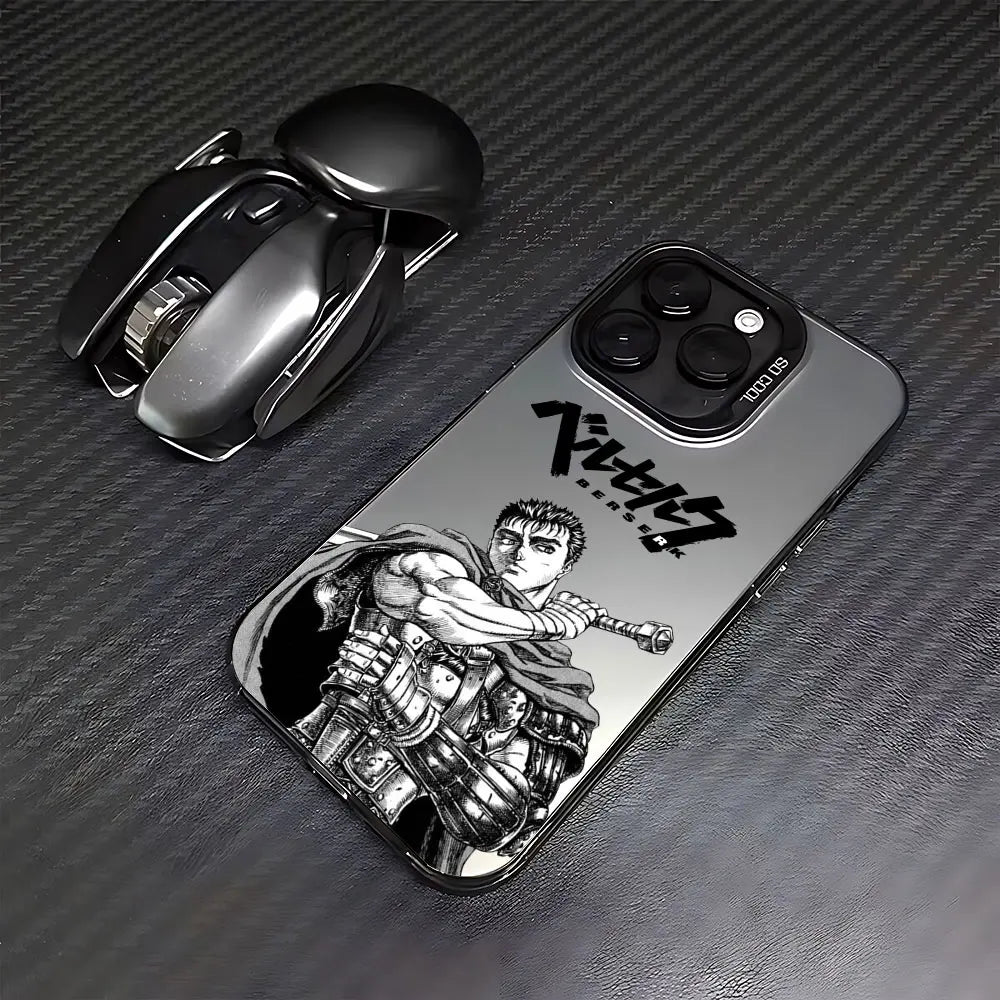 Berserk Guts Hot Blood Anime Phone Case For iPhone