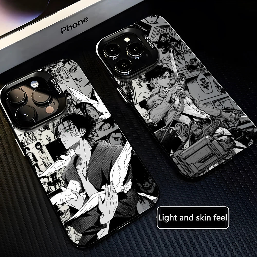 Attack On Titan Comics Phone Case For iPhone