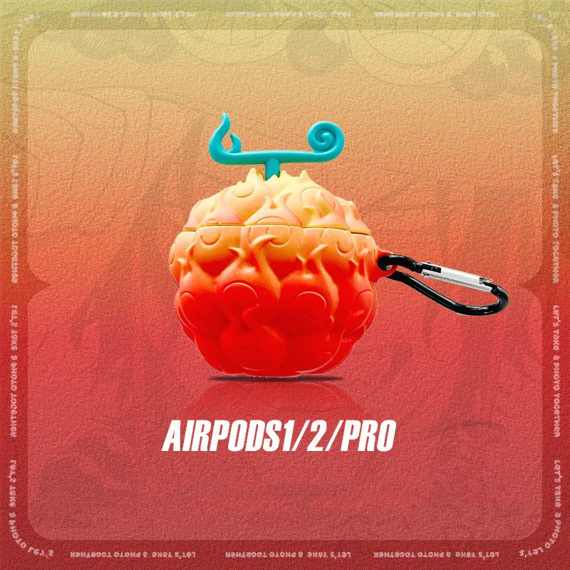 One Piece Devil Fruit Airpods Case