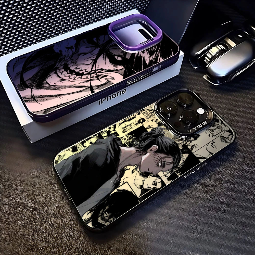 Attack On Titan Comics Phone Case For iPhone